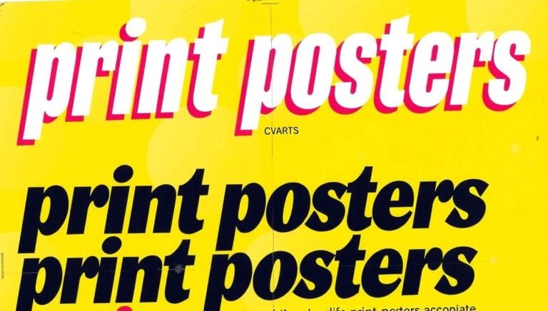 print posters
